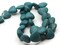 29 15mm Turquoise Blue Heart Beads Dyed Synthetic Turquoise Gemstone Beads
